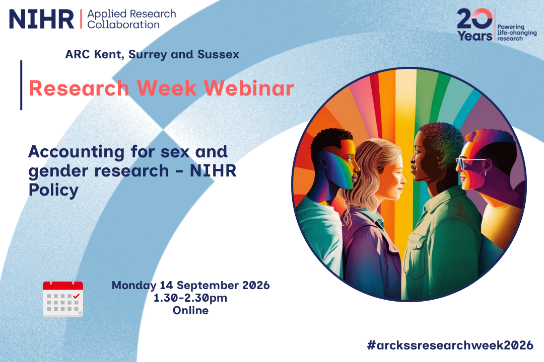 Accounting for sex and gender in research - NIHR policy Thumb