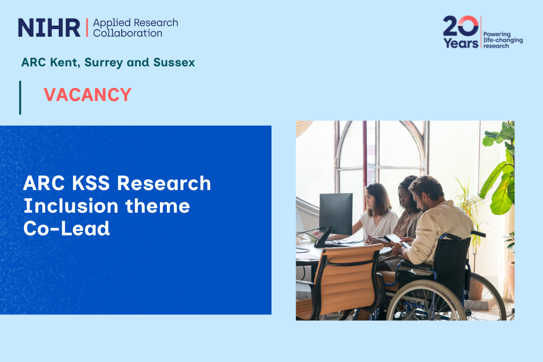 Vacancy: Invitation for expressions of interest for Research Inclusion Co-Lead