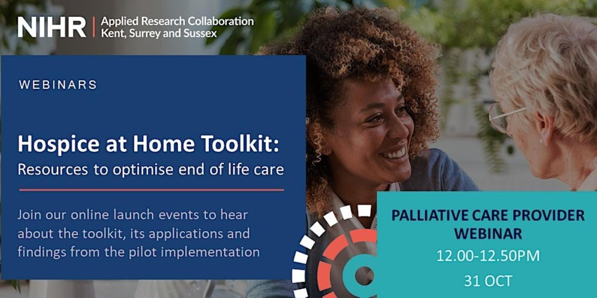 Hospice at Home Toolkit Launch - Webinar for Palliative Care Providers Thumb