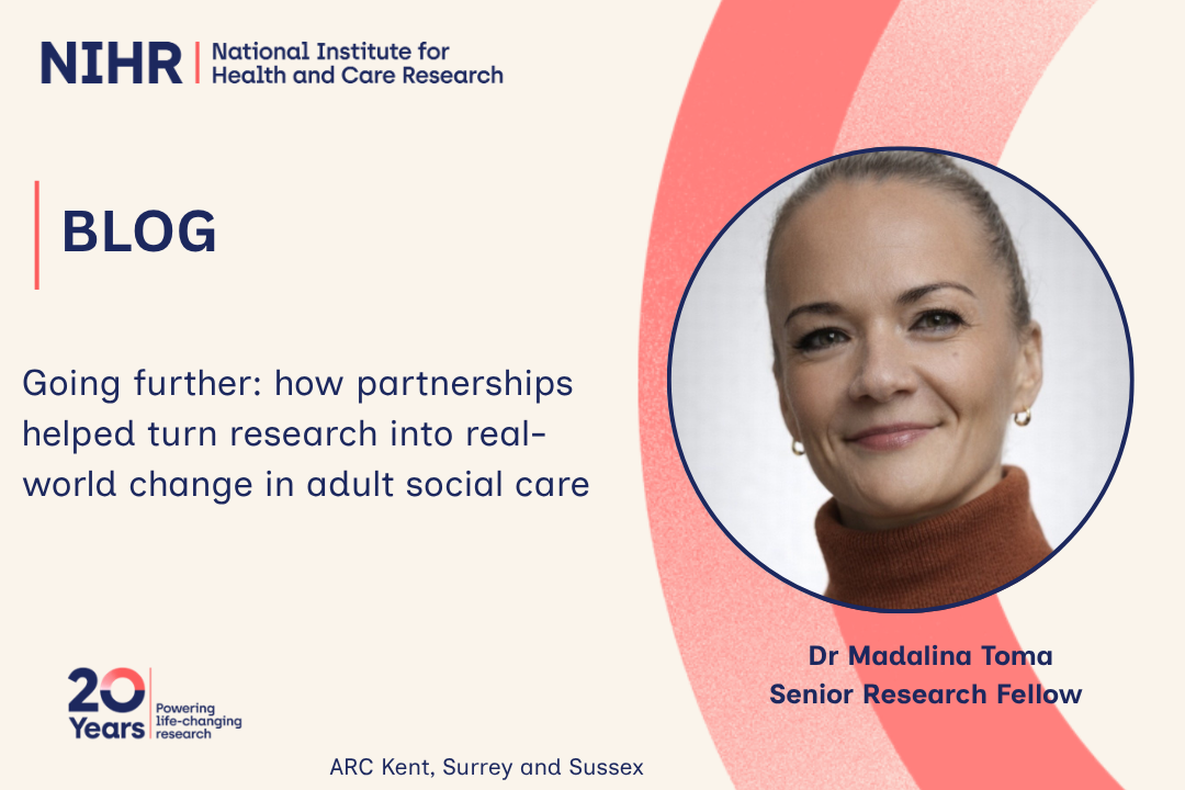 BLOG: Going further together: how partnership helped turn research into real-world change in adult social care