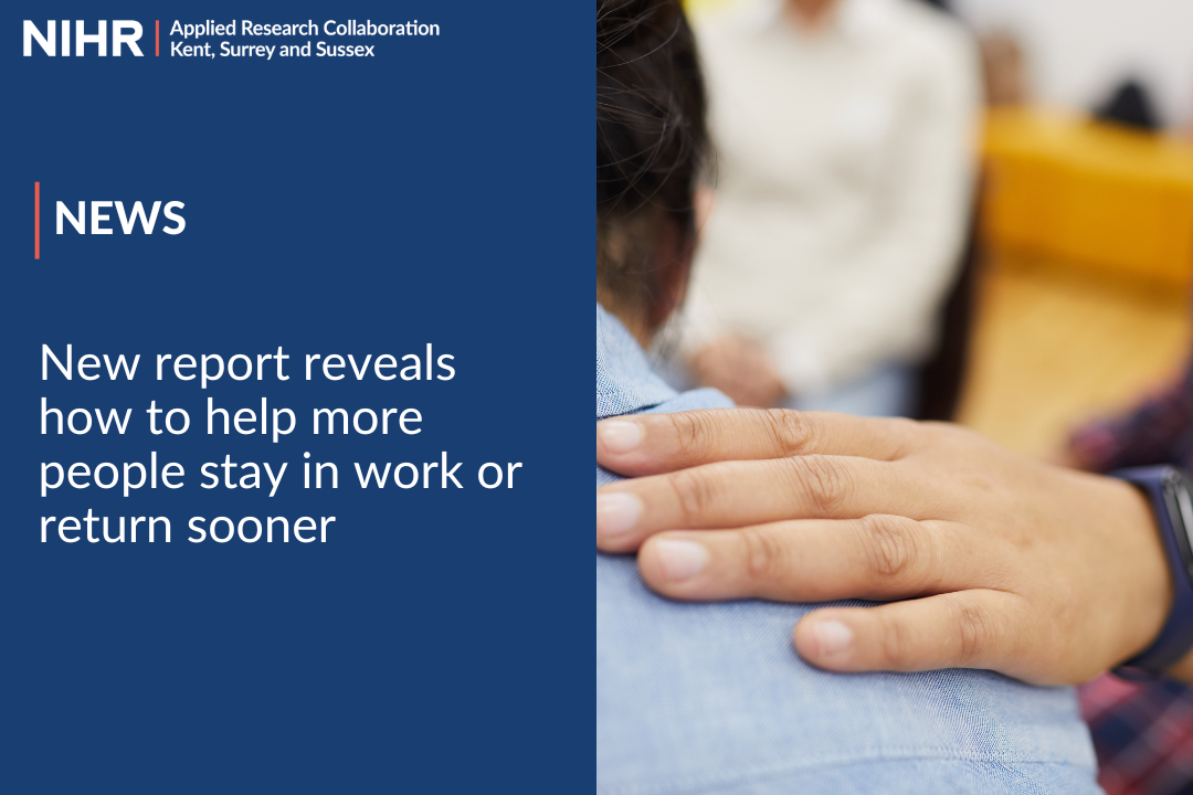New report reveals how to help more people stay in work or return sooner