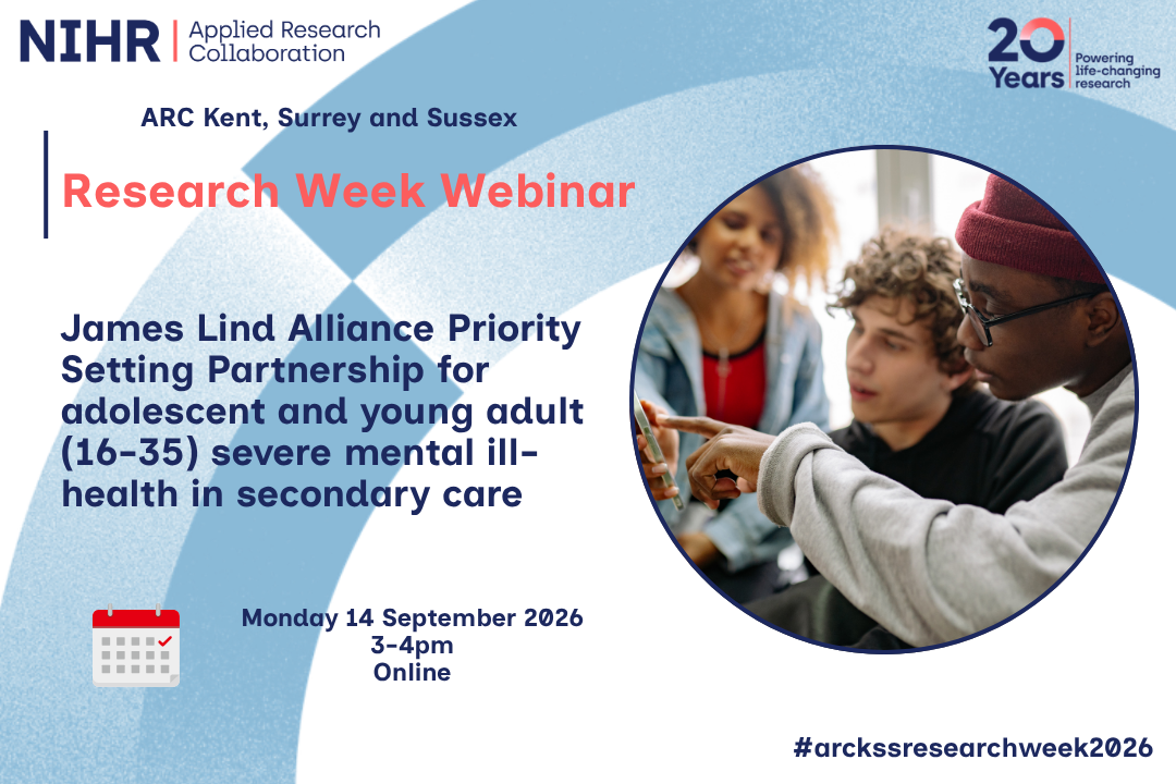 James Lind Alliance Priority Setting Partnership for adolescent and young adult (16-35) severe mental ill-health in secondary care Thumb