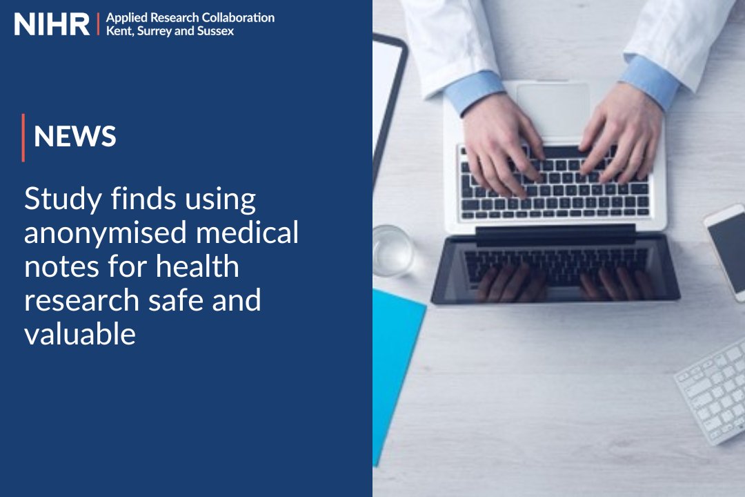 Study finds using anonymised medical notes for health research safe and valuable