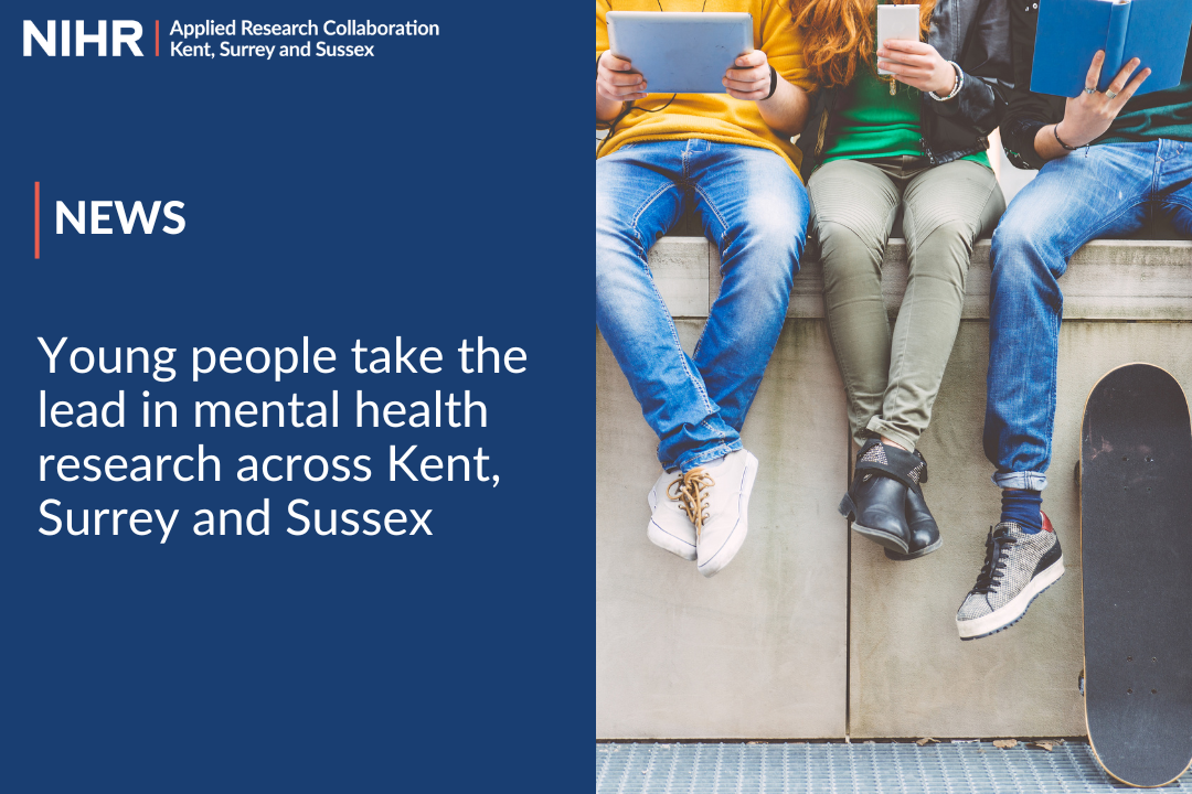 Young people take the lead in mental health research across Kent, Surrey and Sussex