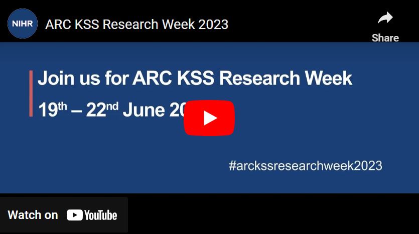 Join us for ARC KSS Research Week 2023 