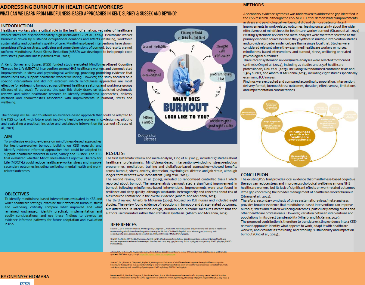 Addressing burnout in healthcare workers, Omaba., O. Thumbnail